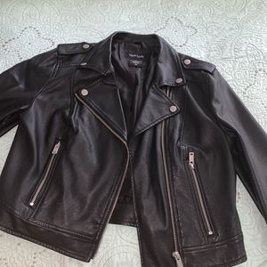 Vintage new look leather jacket